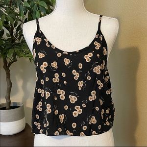 Brandy Melville Sunflower Tank Top